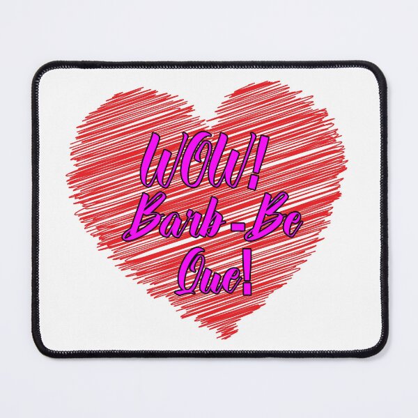 Item preview, WOW! Barb Be Que - Scribble Heart designed and sold by Bruce ALMIGHTY Baker.