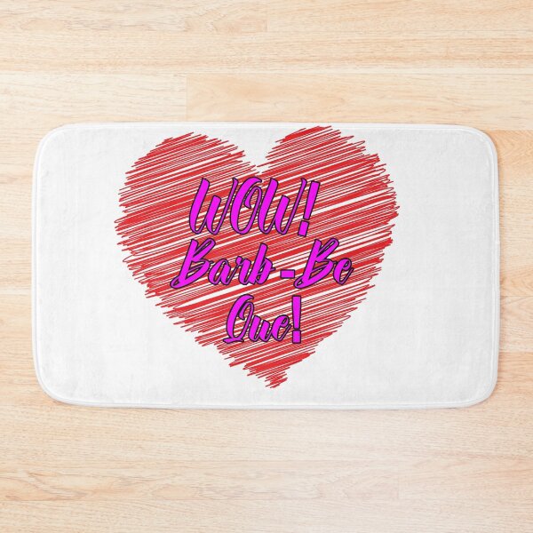 Item preview, WOW! Barb Be Que - Scribble Heart designed and sold by Bruce ALMIGHTY Baker.