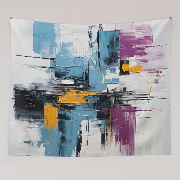 Item preview, Geometric Brushstroke Design designed and sold by StickeryPickery.