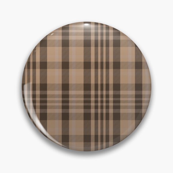 Item preview, Light Academia Aesthetic Sorcha 1 Hand Drawn Textured Plaid Pattern designed and sold by GenAumonier.