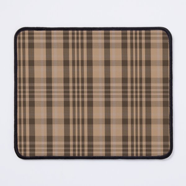 Item preview, Light Academia Aesthetic Sorcha 1 Hand Drawn Textured Plaid Pattern designed and sold by GenAumonier.