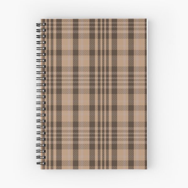 Item preview, Light Academia Aesthetic Sorcha 1 Hand Drawn Textured Plaid Pattern designed and sold by GenAumonier.