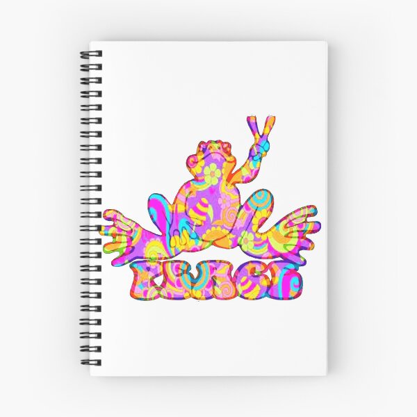 Item preview, Flower Power Peace Frog  designed and sold by natnat7w.