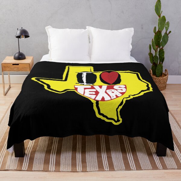 Item preview, I Love Texas Smiling Happy Face designed and sold by pelagio.