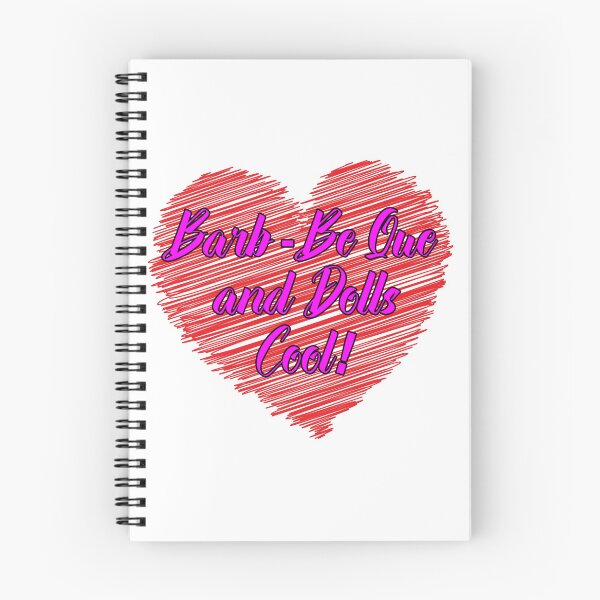 Item preview, Barb Be Que and Dolls Cool! - Scribble Heart designed and sold by Bruce ALMIGHTY Baker.