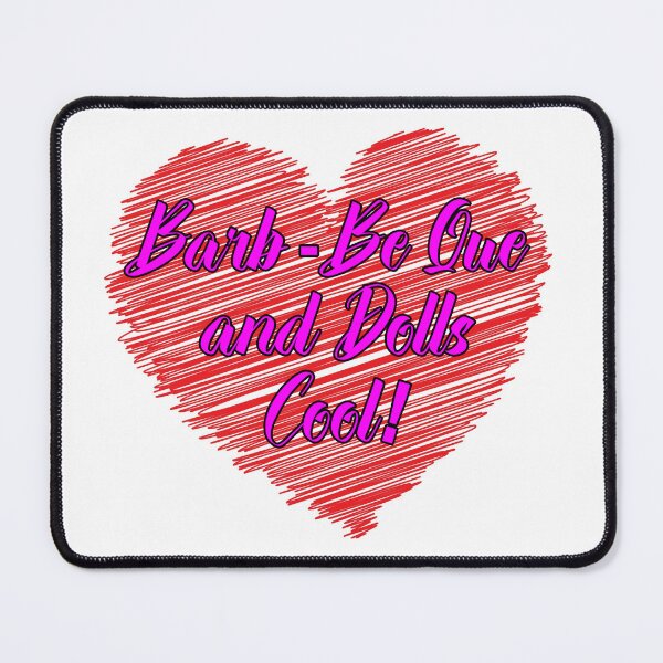 Item preview, Barb Be Que and Dolls Cool! - Scribble Heart designed and sold by Bruce ALMIGHTY Baker.