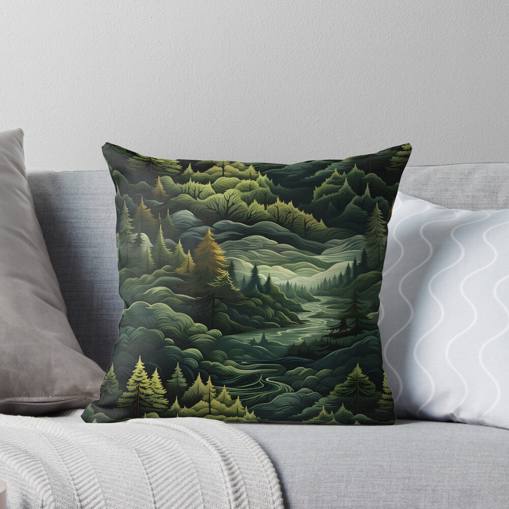 Item preview, Throw Pillow designed and sold by DigitalPatternx.