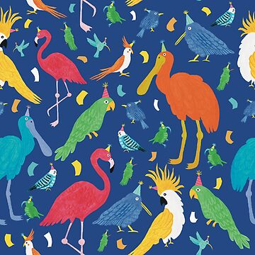 Artwork thumbnail, Feathered Festive Friends GD23-A02 by Gabba Delgado