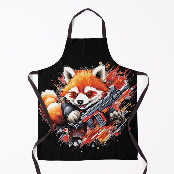 Item preview, Funny Red Panda Gaming Lover Pixel Gun Pixel Panda designed and sold by ArtFromBeyond.