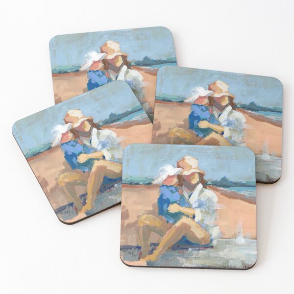 Item preview, Beach Day Oil Painting designed and sold by Anne Marie Propst.