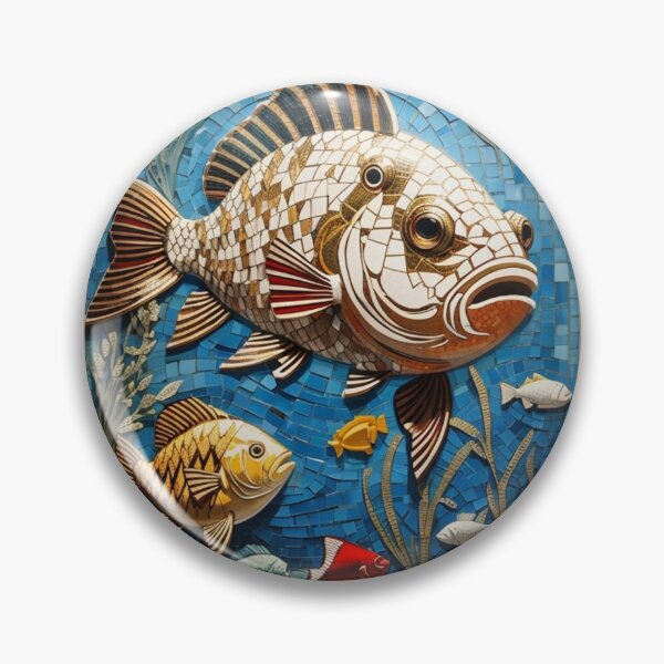 Item preview, Mosaic aquarium designed and sold by Berra-Art.