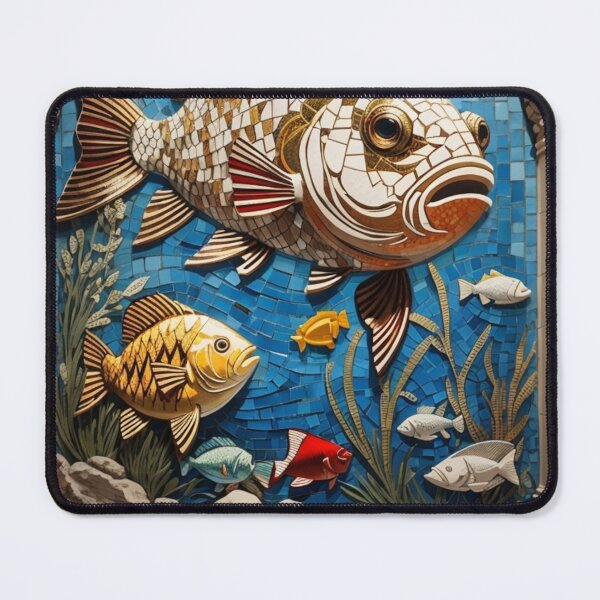 Item preview, Mosaic aquarium designed and sold by Berra-Art.