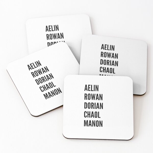 Item preview, Throne of Glass Main Character First Names designed and sold by storieswsummer.