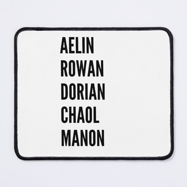 Item preview, Throne of Glass Main Character First Names designed and sold by storieswsummer.