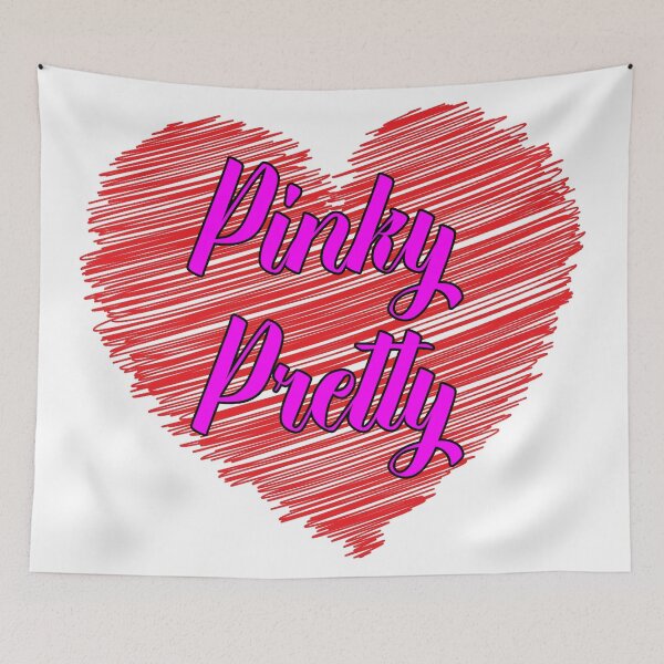 Item preview, Pinky Pretty - Scribble Heart designed and sold by Bruce ALMIGHTY Baker.
