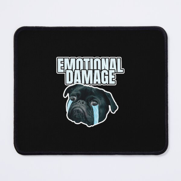 Item preview, Emotional Damage funny meme sticker designed and sold by Rodayna Elnaggar.