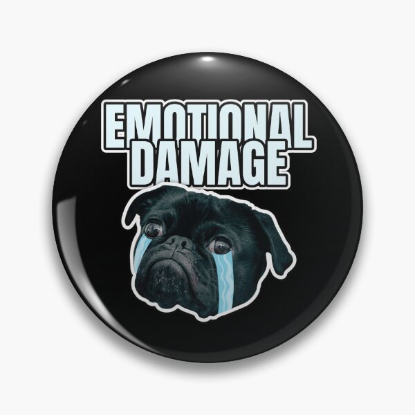 Item preview, Emotional Damage funny meme sticker designed and sold by Rodayna Elnaggar.