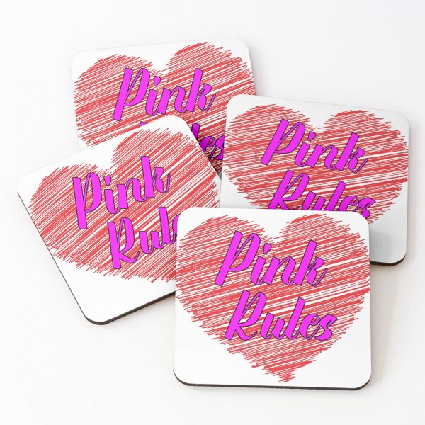 Item preview, Pink Rules - Scribble Heart designed and sold by Bruce ALMIGHTY Baker.