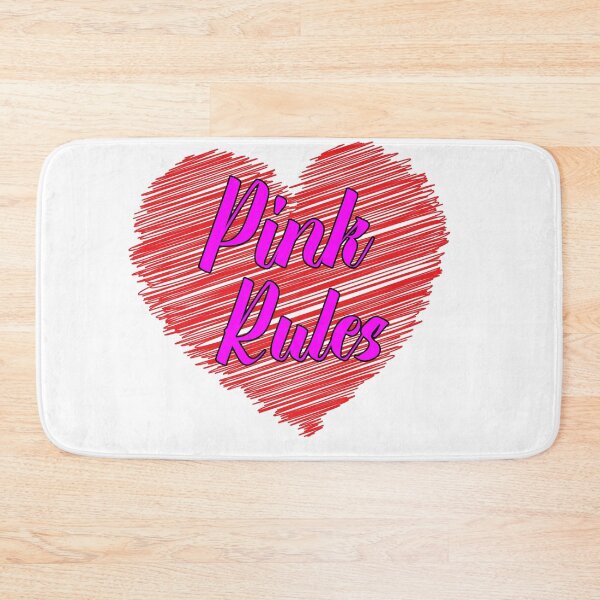 Item preview, Pink Rules - Scribble Heart designed and sold by Bruce ALMIGHTY Baker.