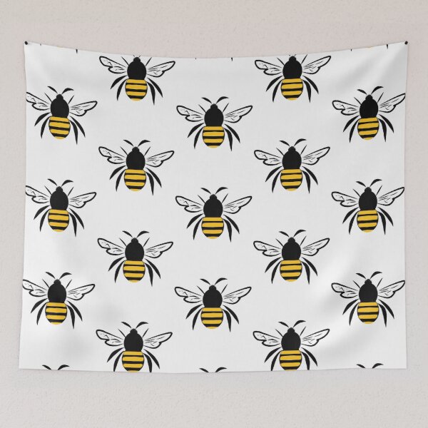 Aperçu de l'œuvre Abeille de Manchester créée et vendue par ShaunnaMcqueen.