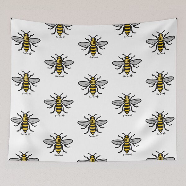 Aperçu de l'œuvre Manchester Bee créée et vendue par ShaunnaMcqueen.