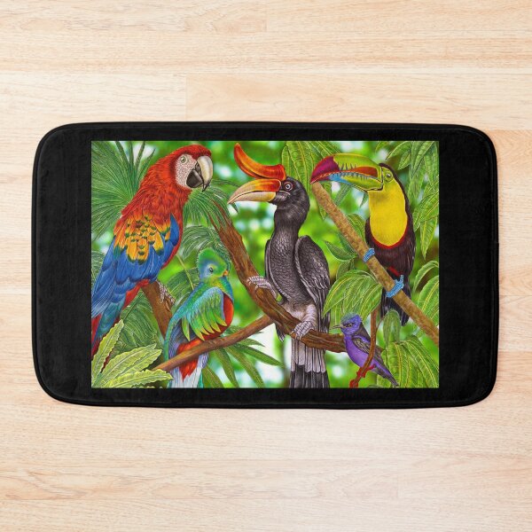Item preview, Rainforest Birds designed and sold by TimJeffsArt.