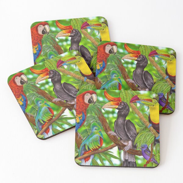 Item preview, Rainforest Birds designed and sold by TimJeffsArt.