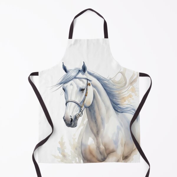 Item preview, Graceful Lusitano: Watercolor Lusitano Horse Art Print designed and sold by Artforhorse.