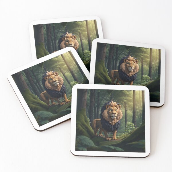 Item preview, Lion in the forest. designed and sold by Sadia  Jannat.