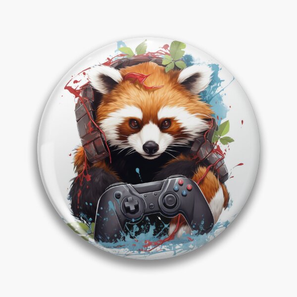 Item preview, Funny Red Panda Gaming Lover  designed and sold by ArtFromBeyond.