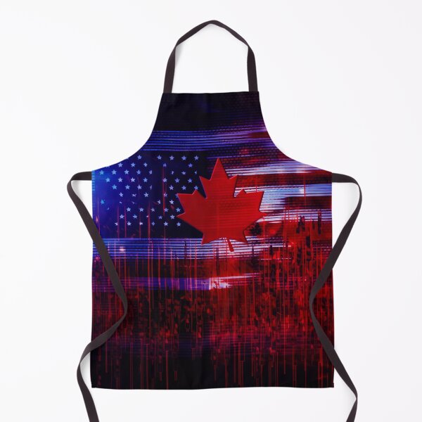 Item preview, American Canadian flag designed and sold by MoonDesinso.