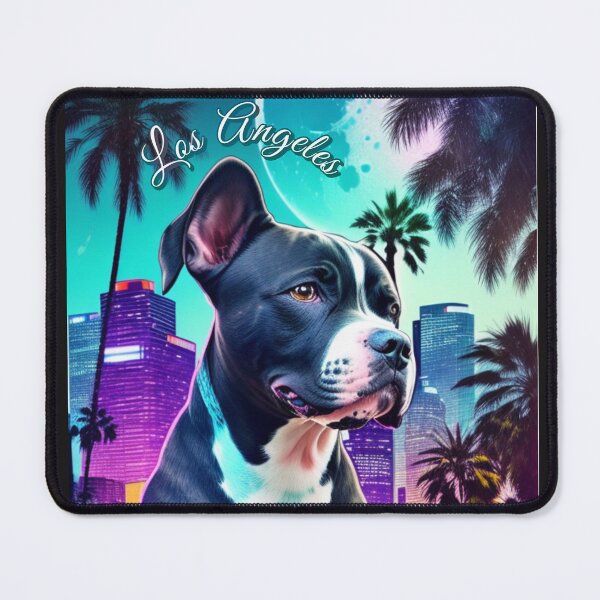 Item preview, Los Angeles pit bull  designed and sold by Gigglyvibes.