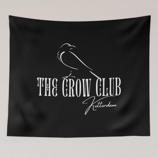 Item preview, Six of Crows - Ketterdam Crow Club  iPhone Case 	 designed and sold by hshelllo97.