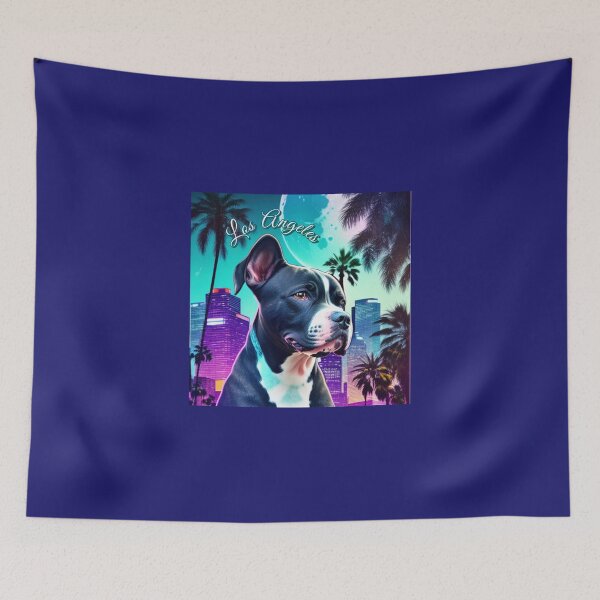 Item preview, Los Angeles pit bull  designed and sold by Gigglyvibes.