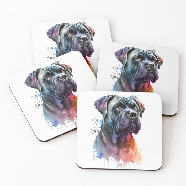 Item preview, beautiful cane corso watercolor, designed and sold by Colada ....