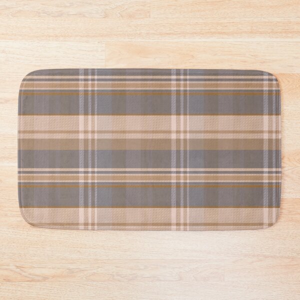 Item preview, Light Academia Aesthetic Iona 2 Hand Drawn Textured Plaid Pattern designed and sold by GenAumonier.