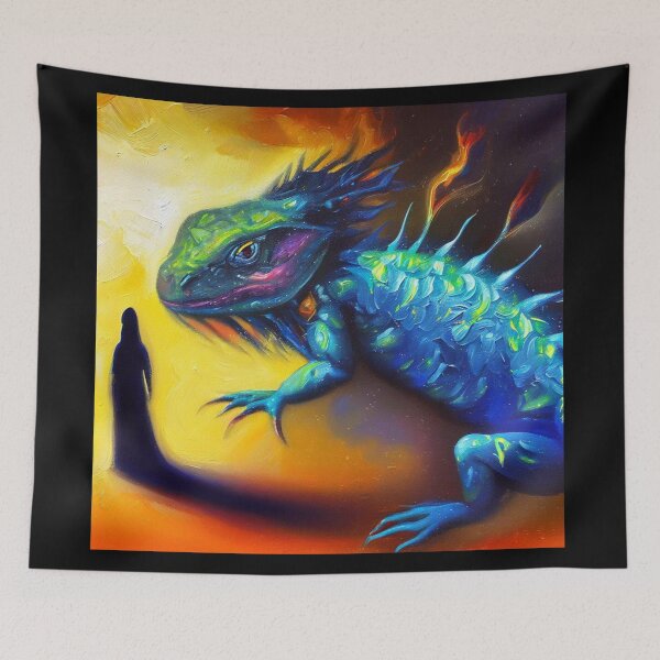 Item preview, Spirit Animal Lizard 3 designed and sold by CrankyOldDude.
