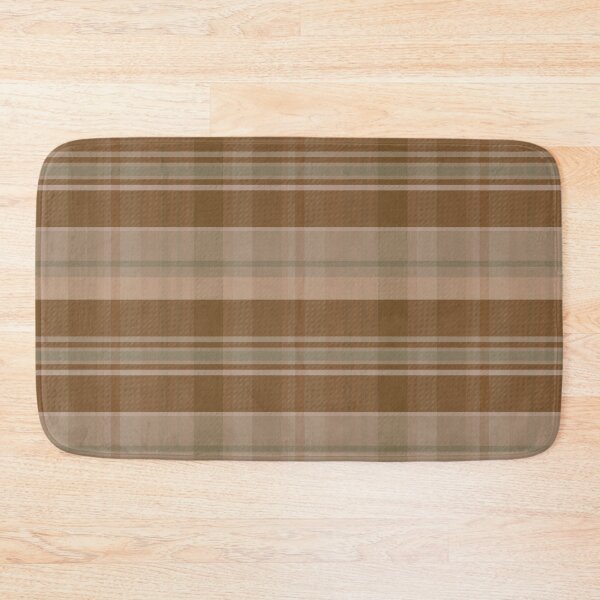 Item preview, Light Academia Aesthetic Iona 1 Hand Drawn Textured Plaid Pattern designed and sold by GenAumonier.