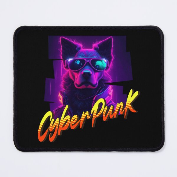 Item preview, Cyberpunk dog cool and futuristic science fiction animal designed and sold by Nemosis.