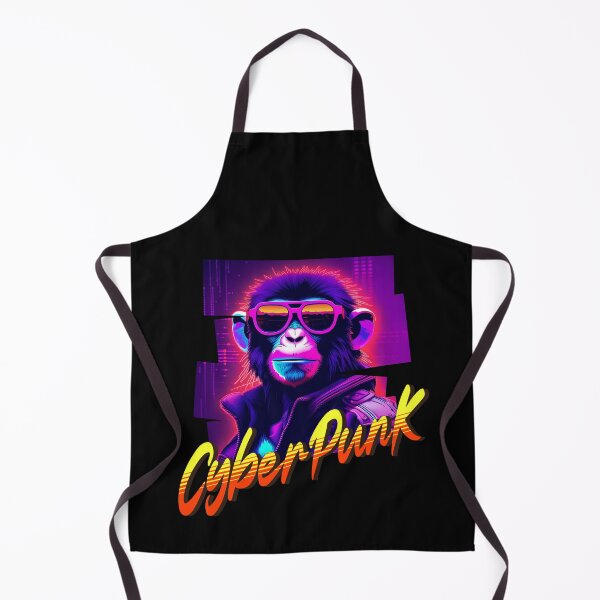 Item preview, Monkey Cyberpunk cool and futuristic science fiction animal designed and sold by Nemosis.