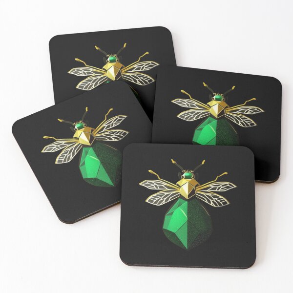 Item preview, abeja real esmeralda designed and sold by Roxburylane.
