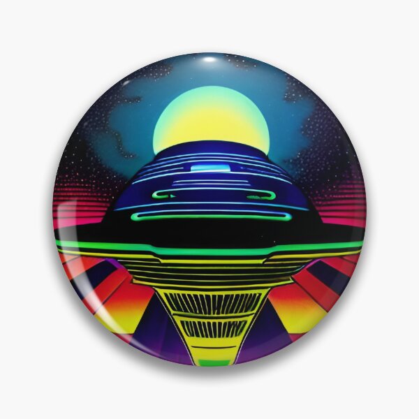 Item preview, Area 51 – Trippy Retro UFO 95 | Grusch designed and sold by Benito Del Ray.
