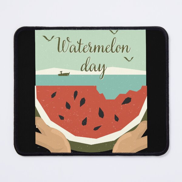 Item preview, National watermelon day designed and sold by Mateusz Majcherek.