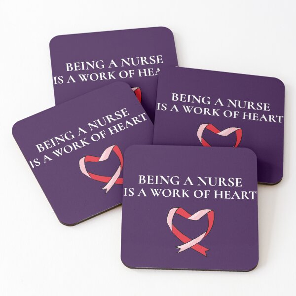 Item preview, Being A Nurse is a Work of Heart designed and sold by babaeupho.