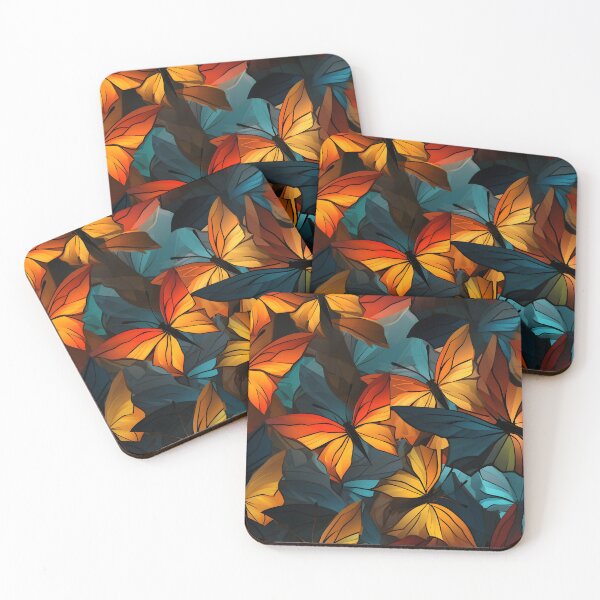Item preview, Red, Orange and Yellow Butterfly designed and sold by ArtbyAiGallery.