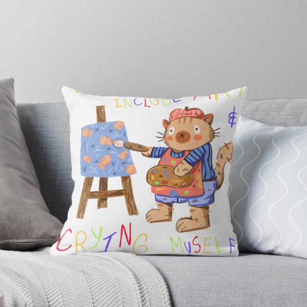 Item preview, MY HOBBIES INCLUDE ART AND CRYING MYSELF TO SLEEP designed and sold by SamuelDrawings.
