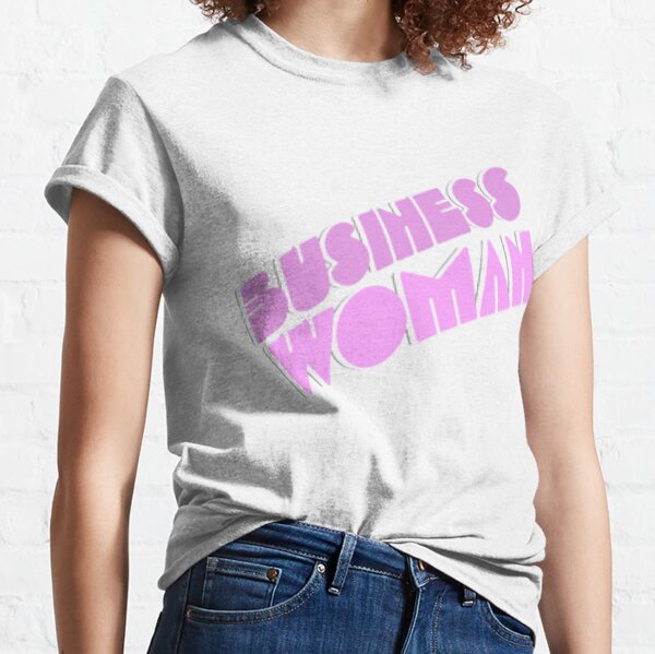 serious business woman tee