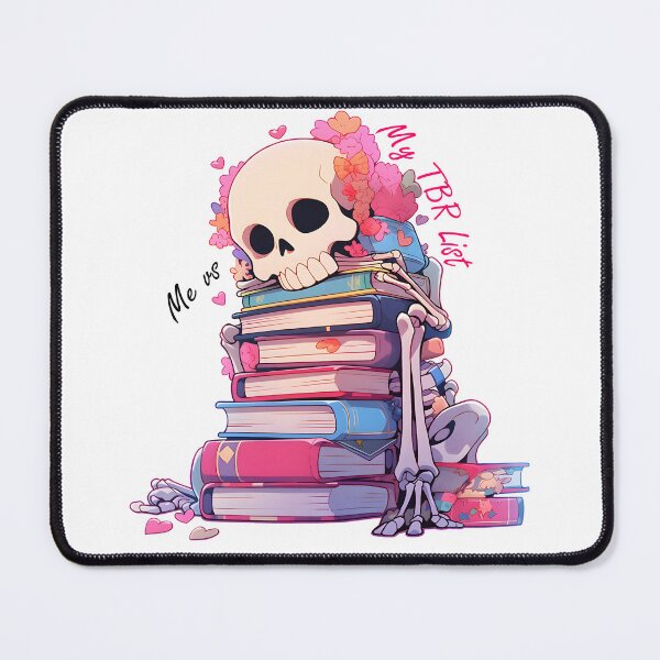 Item preview, Me vs my TBR list designed and sold by RetroPrints.