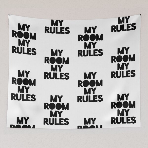 Item preview, My room my rules designed and sold by Daap.