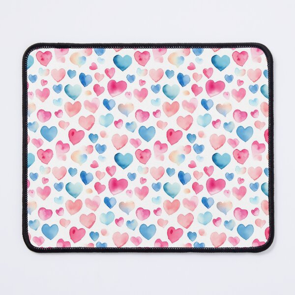Item preview, Seamless Watercolor Hearts: A Lovingly Seamless Delight! designed and sold by cruzjone.
